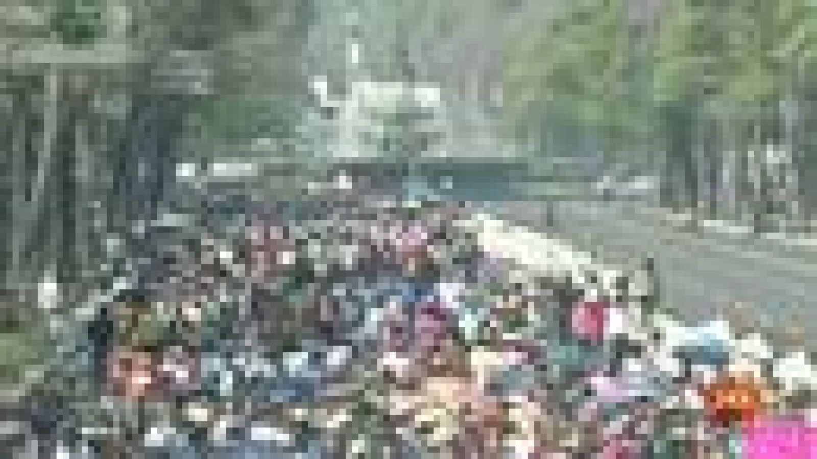 Manifestación de docentes en México.