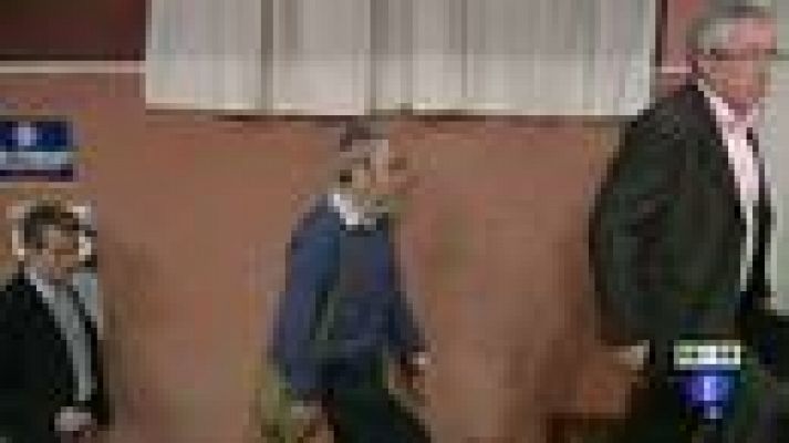 Telediario 1 - CC.OO y UGT oficializan la convocatoria de huelga general