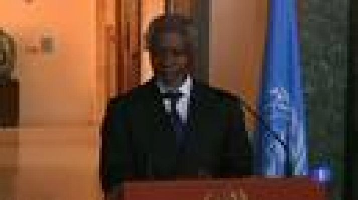 Telediario 1 - Conflicto en Siria