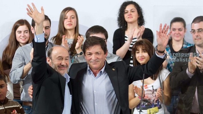 Telediario 1 - Campaña electoral en Asturias