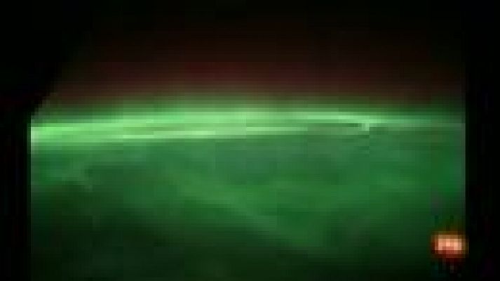 Informativo 24h - Auroras boreales vistas desde el espacio