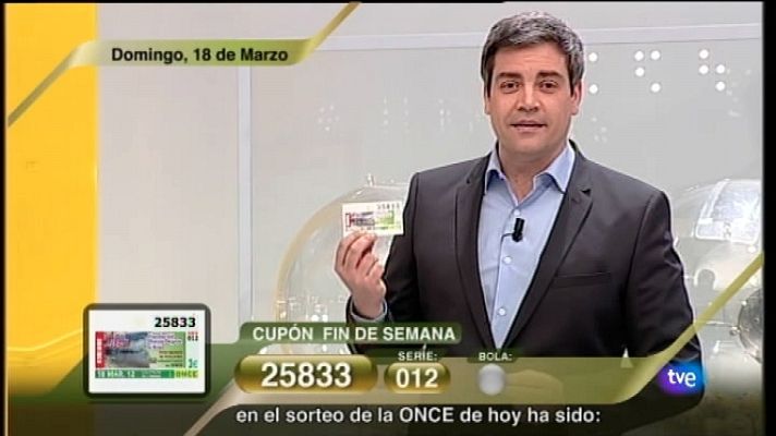 Sorteos ONCE - Sorteo ONCE - 18/03/12