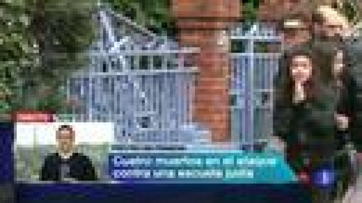 Telediario 1 - Asesinato en Francia