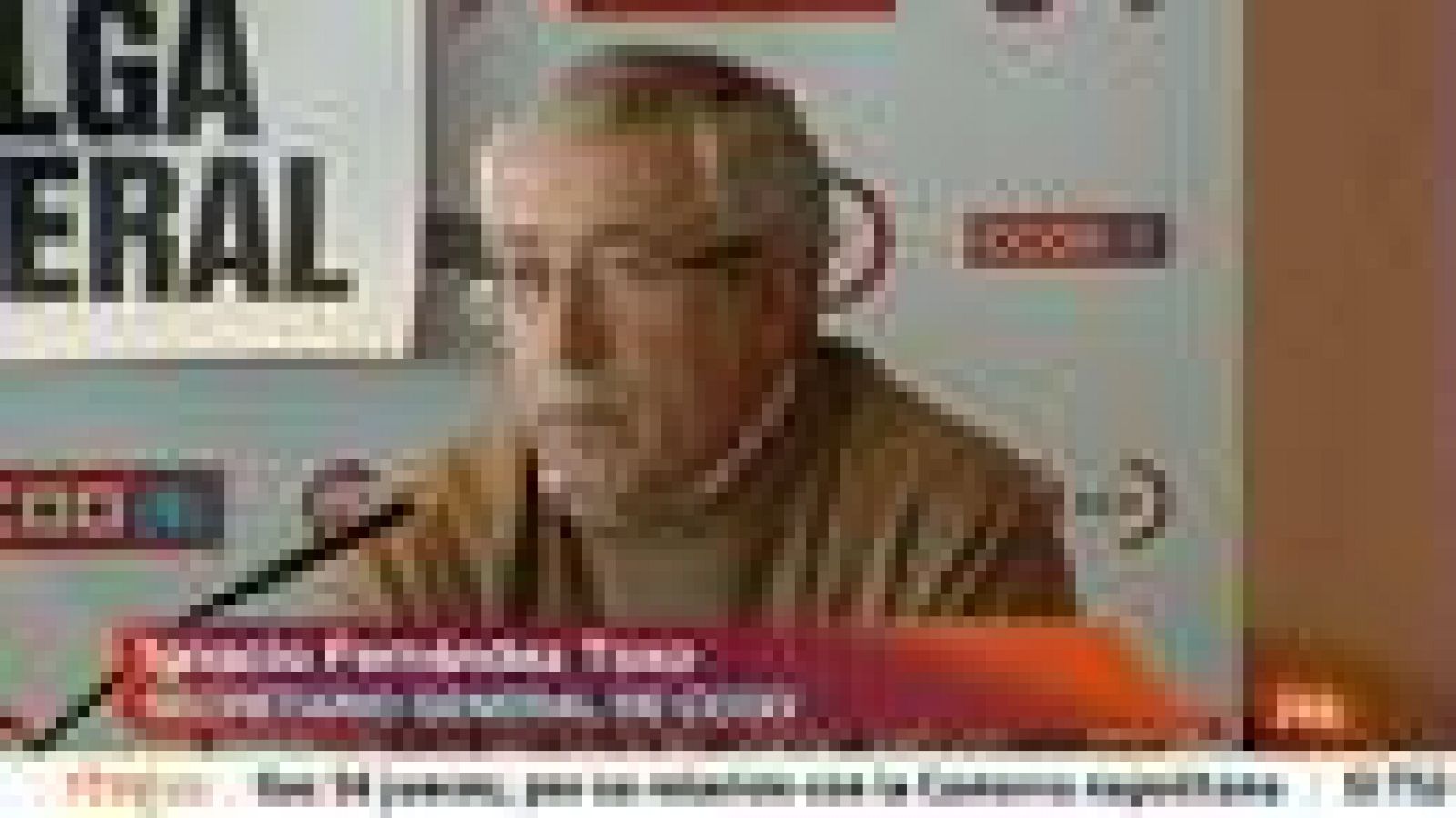 Informativo 24h: Toxo y Méndez: huelga inevitable | RTVE Play