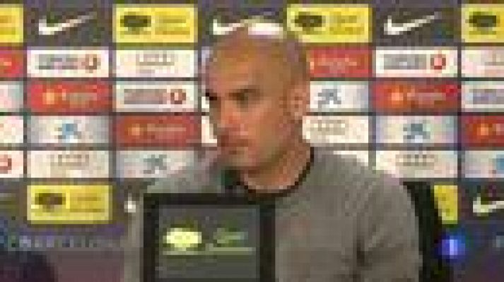 Guardiola: "La Liga sigue siendo imposible"