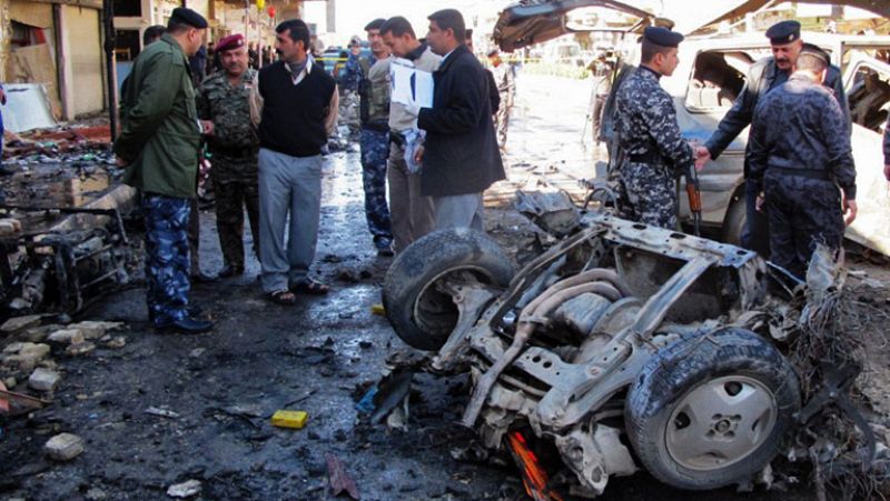 Una treintena de muertos en una cadena de atentados en Irak