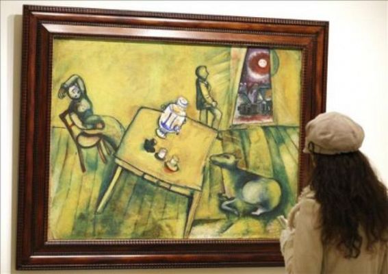 On Off: El imaginario de Marc Chagall en el Thyssen