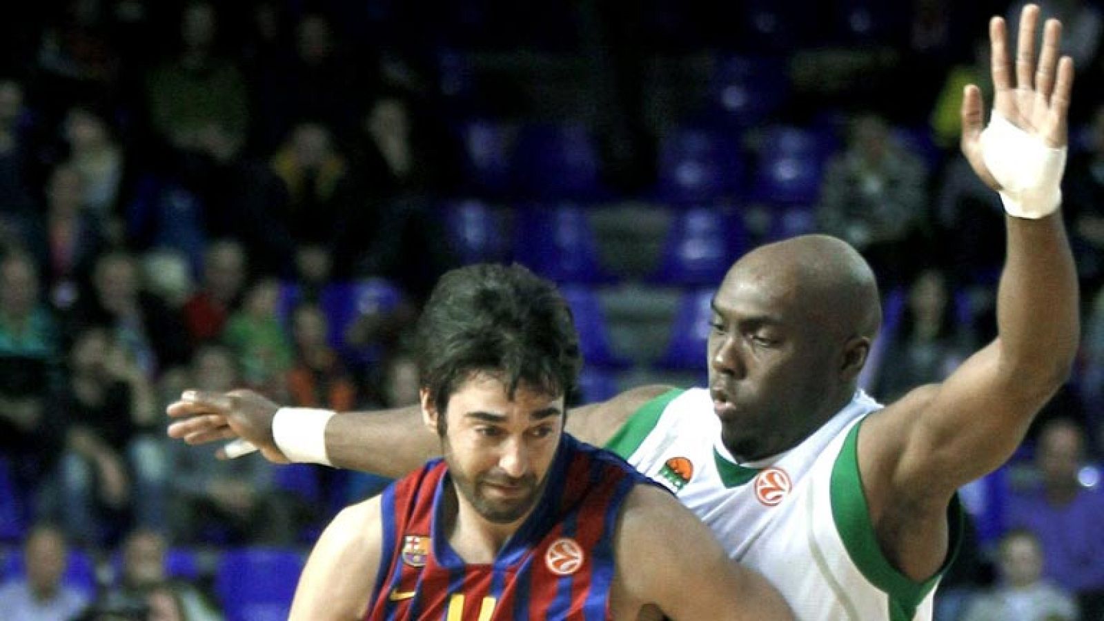 El Barcelona Regal se impone al Unics Kazan en el primer partido del 'play-off', (78-66)