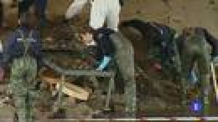 Telediario 1 - Presunta víctima de la mafia serbia