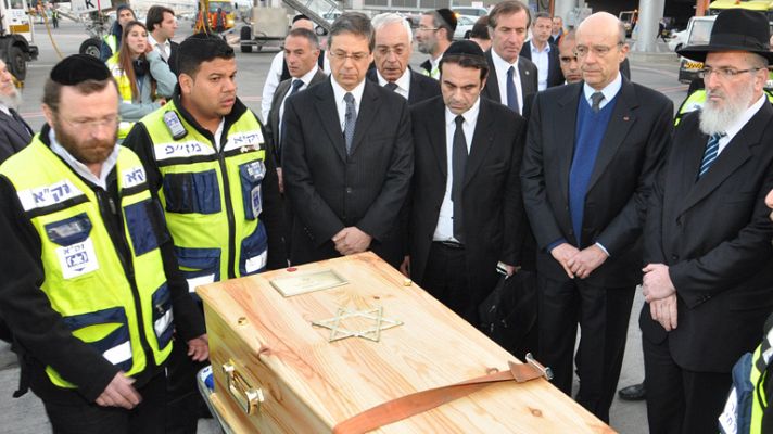 Telediario 1 - Funeral multitudinario en Jerusalén