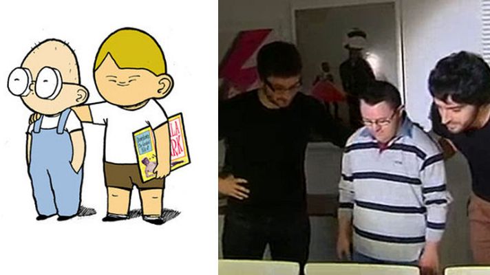 Telediario 1 - 'Downtown', el primer cómic protagonizado por niños con síndrome de Down