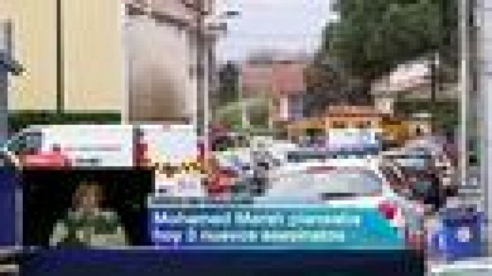 Telediario 1 - Cerco al terrorista de Toulouse