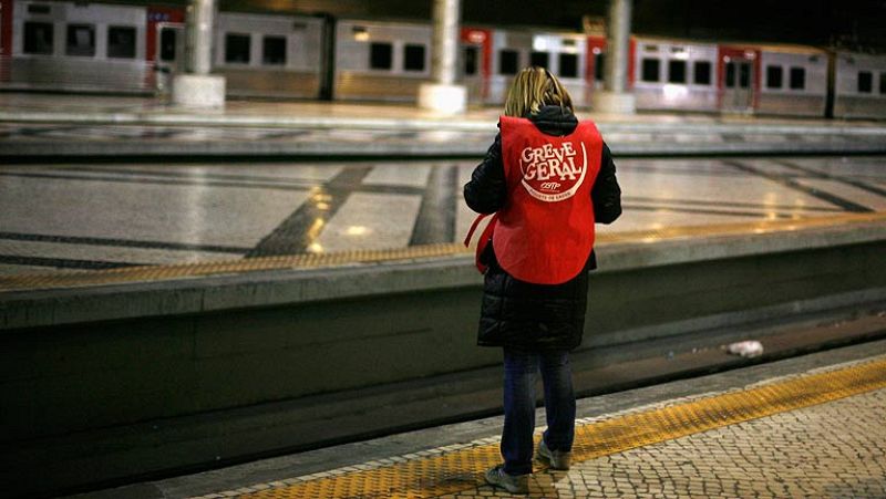 Segunda huelga general en Portugal contra de las medidas económicas de Passos Coelho