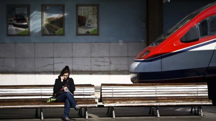 Telediario 1 - No habrá AVE Lisboa - Madrid