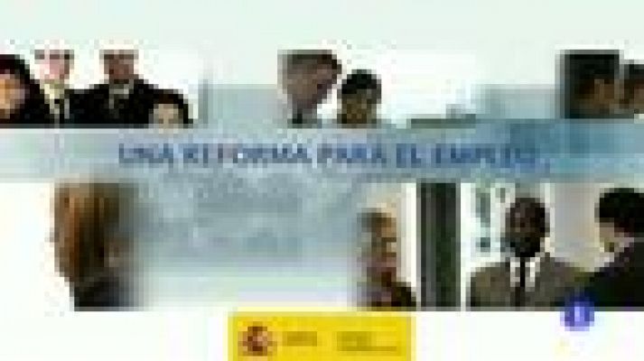 Telediario 1 - Vídeo sobre la reforma laboral