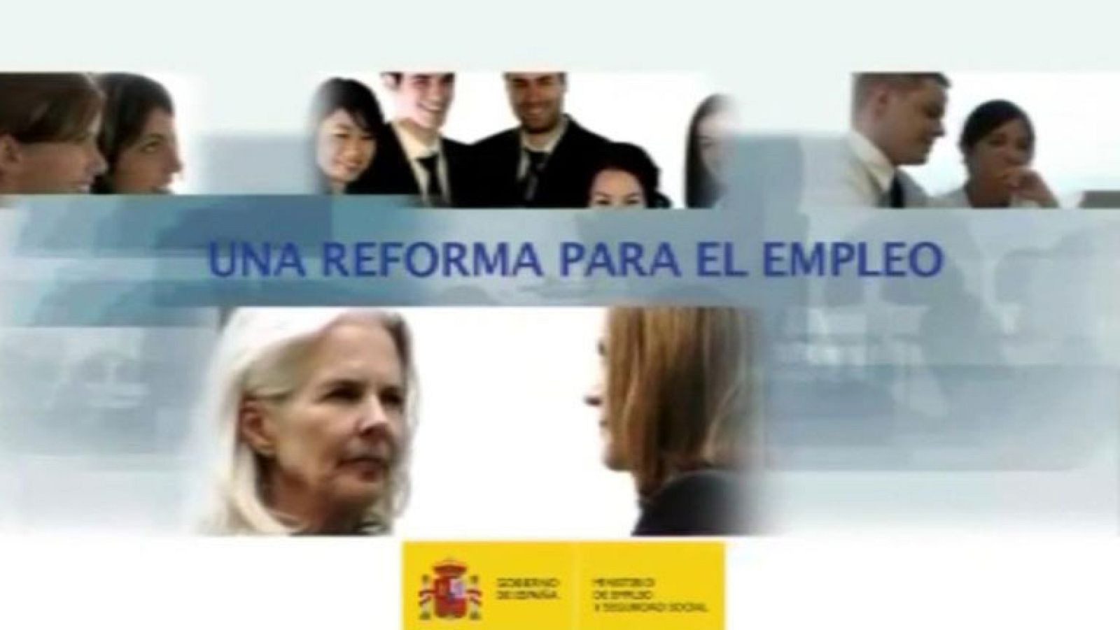 El Ministerio de Empleo ha retirado esta tarde el vídeo sobre la reforma laboral