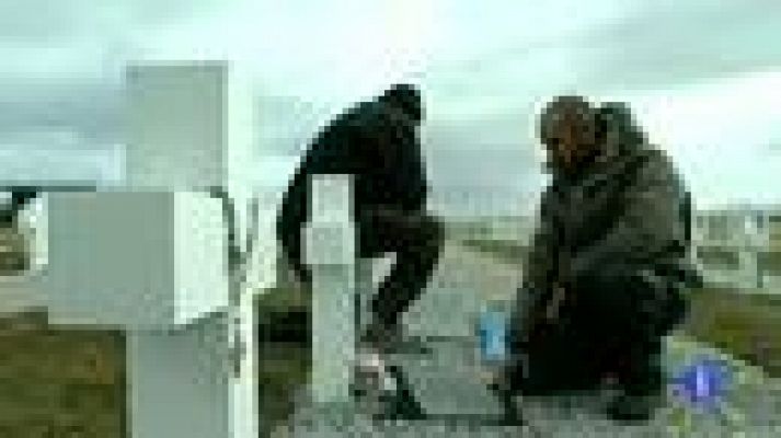 Telediario 1 - Siguen el conflicto en las Malvinas