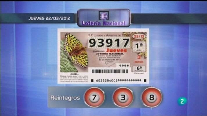 Loterías - Lotería diaria - 22/03/12