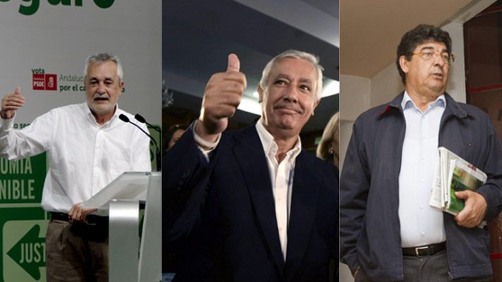 Telediario 1 - Cierre de las elecciones andaluzas