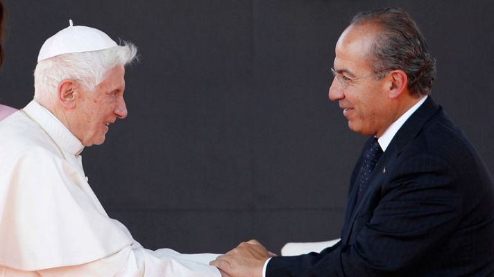 Informativo 24h - El papa Benedicto XVI llega a México