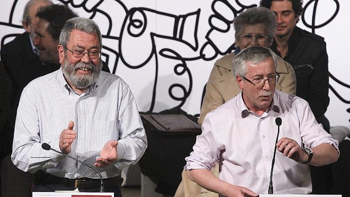 Telediario 1 - Servicios mínimos huelga general