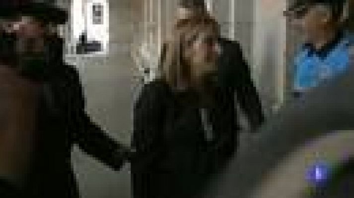 Telediario 1 - Servicios mínimos huelga general