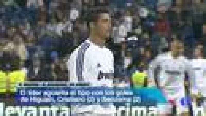 El Real Madrid recuperó la normalidad, se reencontró con el triunfo ante la Real Sociedad a ritmo de goleada y puso fin a la sangría de puntos que ha padecido en las últimas jornadas y que han dejado en seis su renta al frente de la Liga.