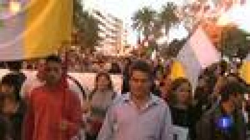 Jornada de protestas en Canarias contra las prospecciones petrolíferas 