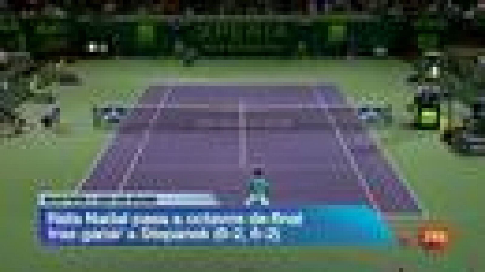 El español Rafael Nadal resolvió con rapidez y eficacia su duelo con el checo Radek Stepanek y logró su clasificación para los octavos de final del torneo de tenis de Miami.