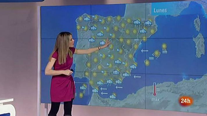 Tiempo estable y con temperaturas superiores a los 20 grados en casi todas las provincias