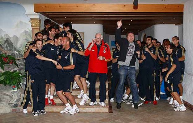 Eurocopa - La selección graba '¡A por ellos!'