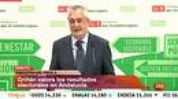 Informativo 24h - Griñán anuncia una negociación con IU: "Como sea, será un gobierno de izquierdas"