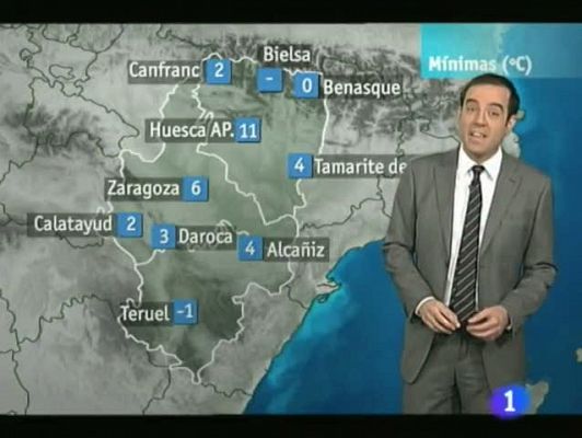 El tiempo en Aragón - 26/03/12