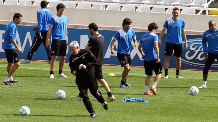 Telediario 1 - El APOEL aspira a dar la sorpresa ante el Madrid