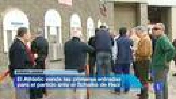 Telediario 1 - El Athletic pone a la venta las entradas para el Schalke 04