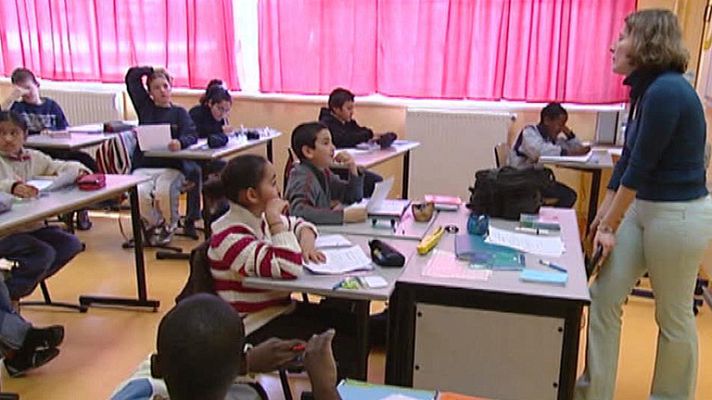 Telediario 1 - Dos semanas sin tareas escolares