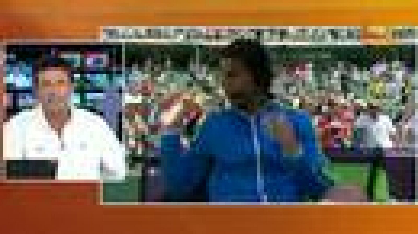 Rafa Nadal: "Tengo un poco de dolor en la rodilla"