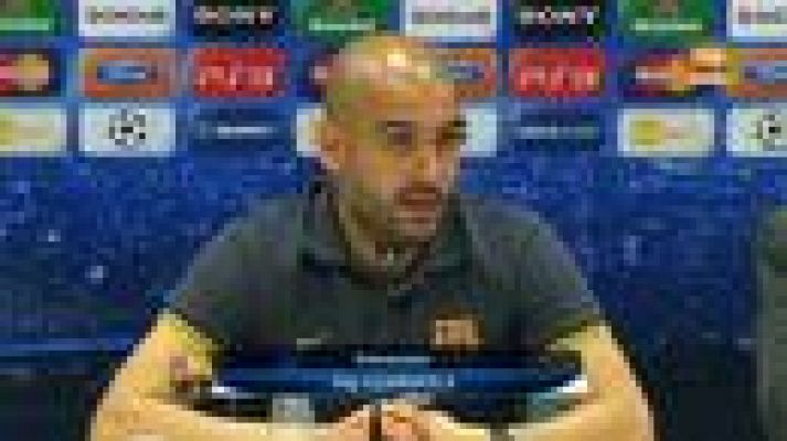 Guardiola: "Ibrahimovic es casi imparable"