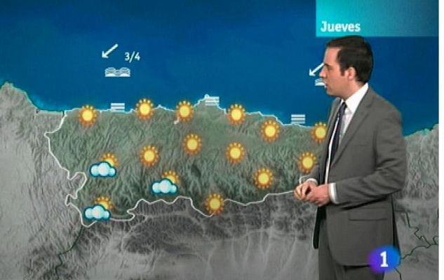 Panorama Regional - El tiempo en Asturias - 28/03/12