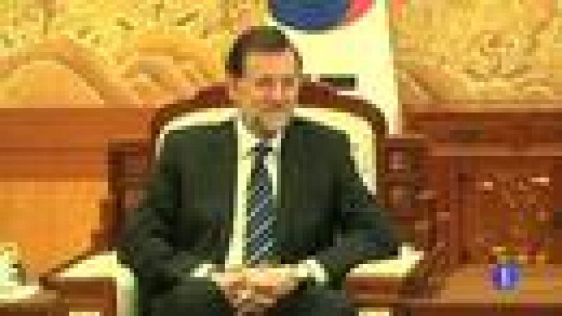 El presidente de gobierno cierra su visita a Seúl con el presidente surcoreano