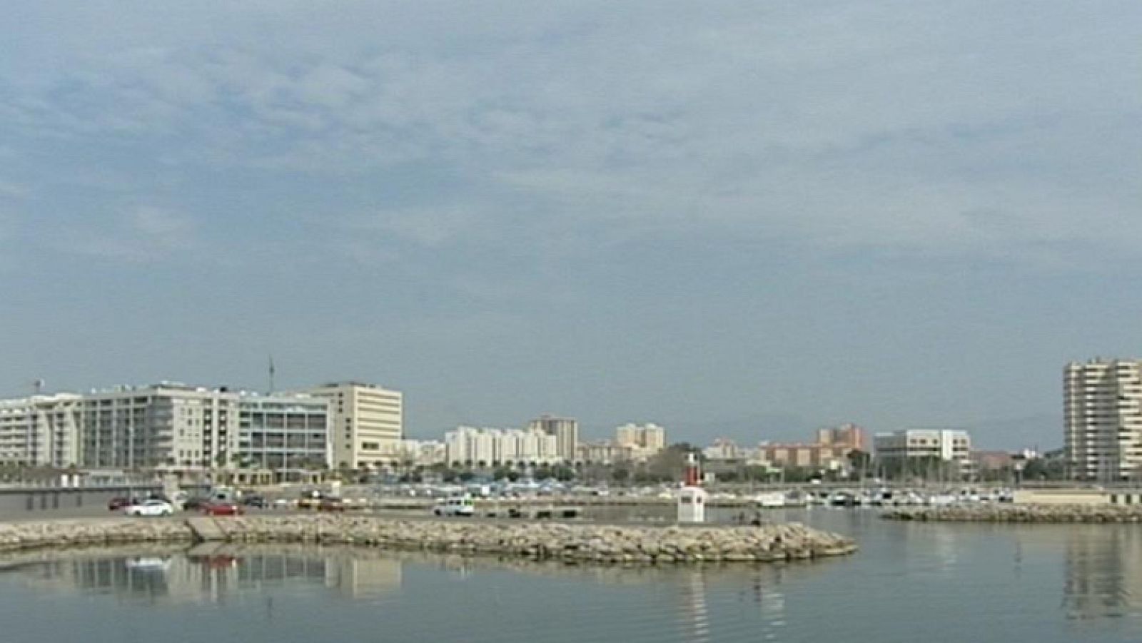 Levante fuerte en el Estrecho