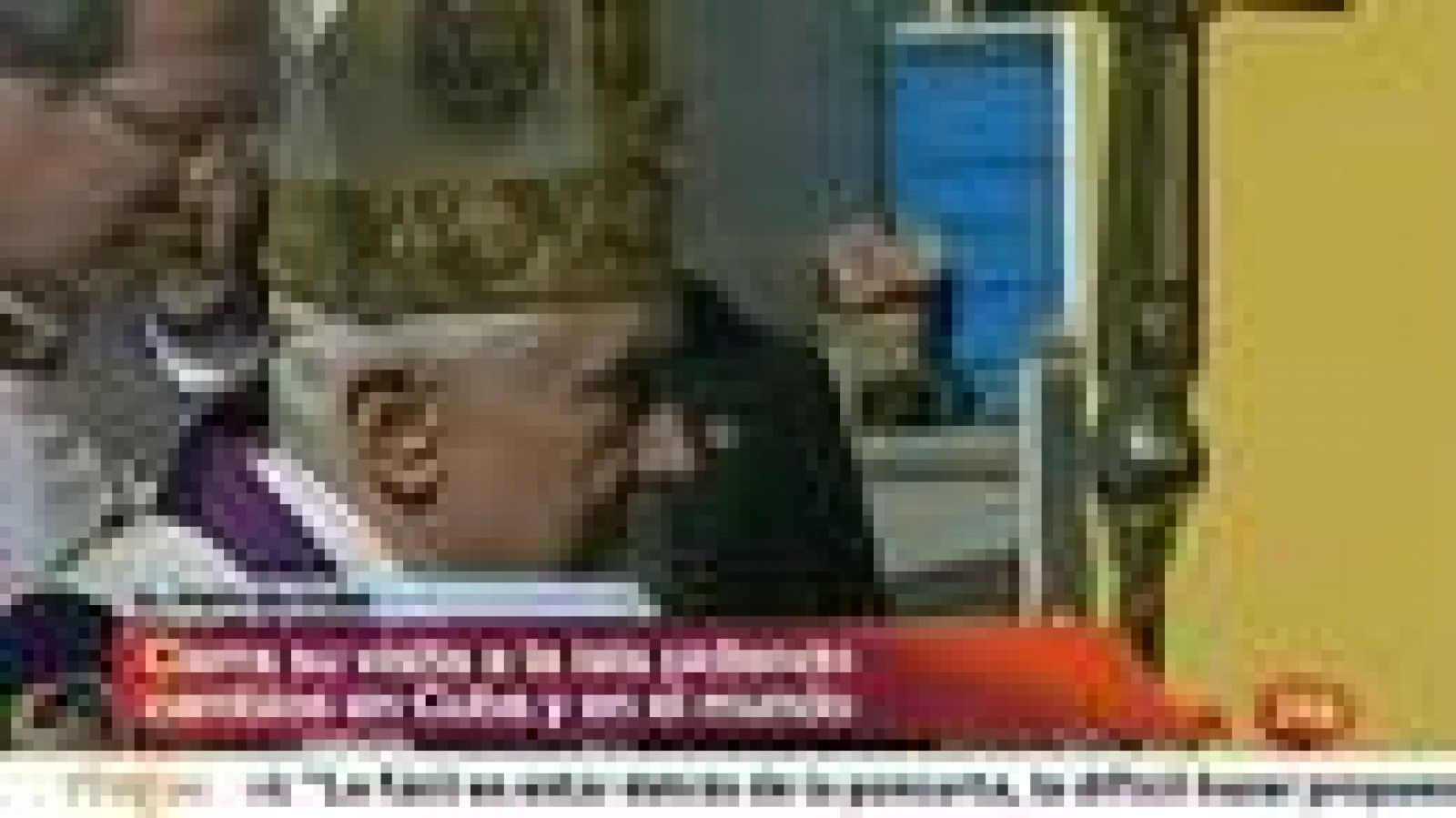 Sin programa: Benedicto XVI, en La Habana: "Cuba y el mundo necesitan cambios" | RTVE Play
