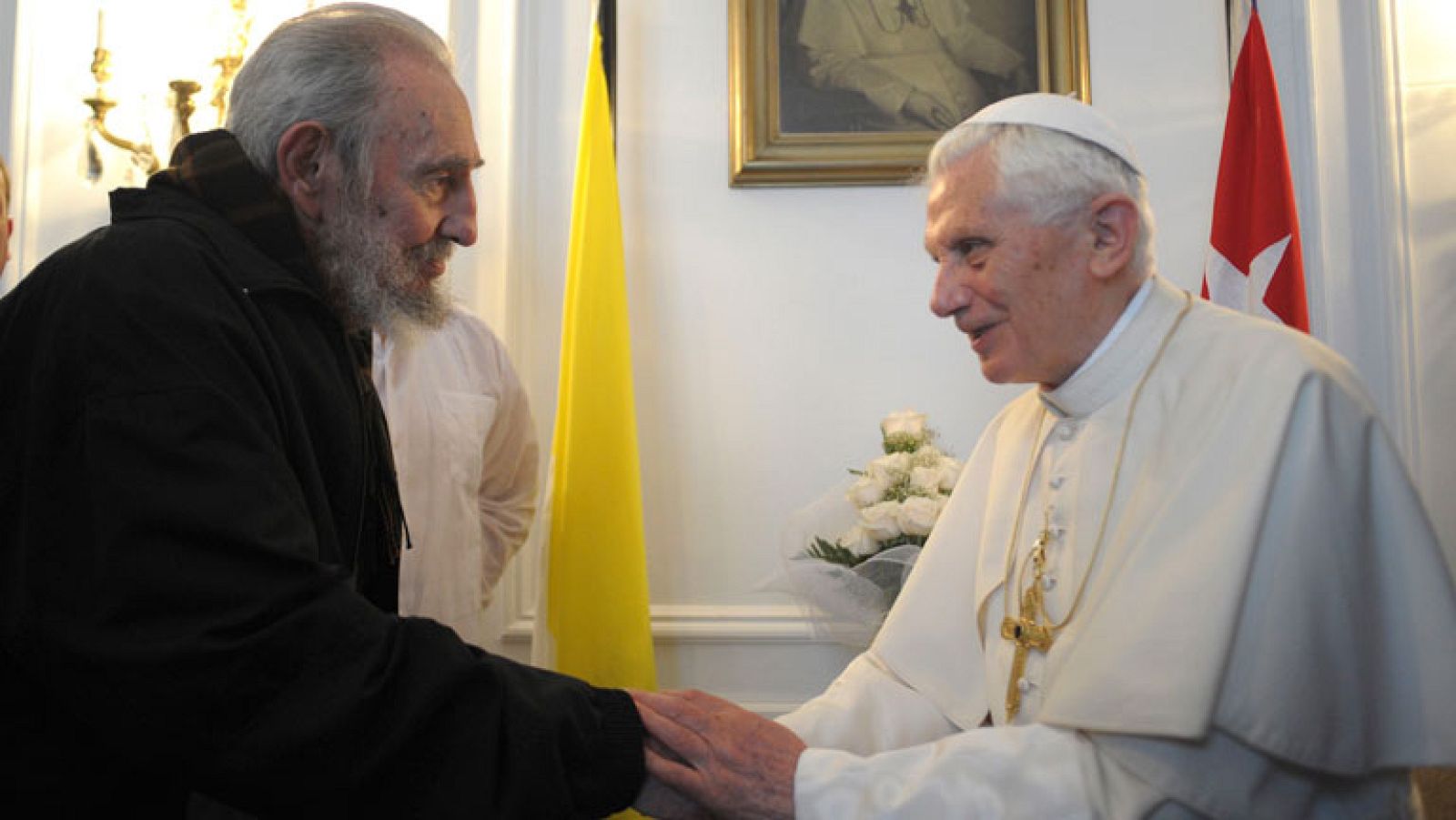 Encuentro entre Fidel Castro y Benedicto XVI