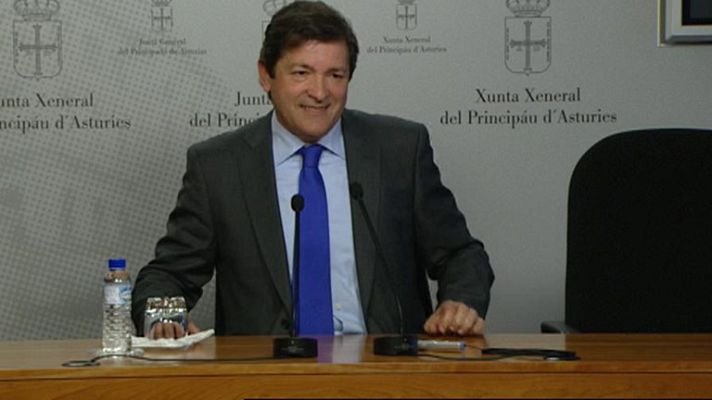 Telediario 1 - Pactos del PSOE en Asturias