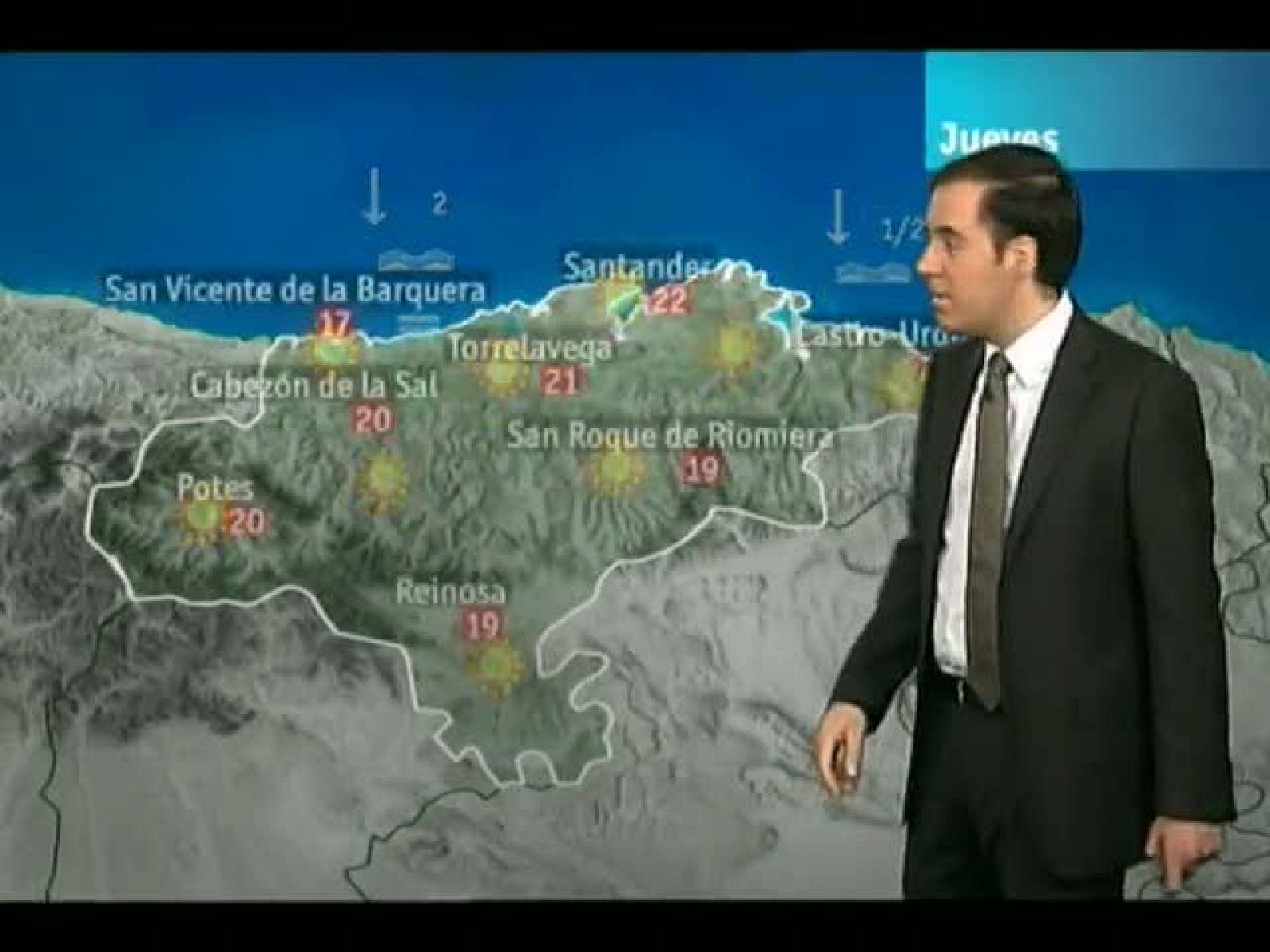 TeleCantabria: El tiempo en Cantabria - 29/03/2012 | RTVE Play