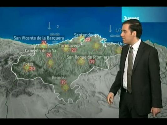 TeleCantabria - El tiempo en Cantabria - 29/03/2012