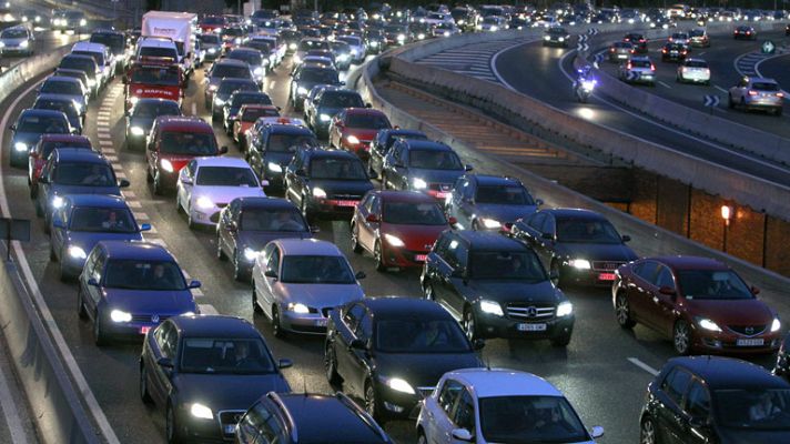 Telediario 1 - Normalidad en el transporte