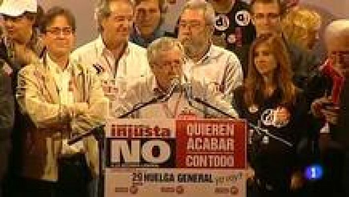 Telediario 1 - Manifestación final en Madrid