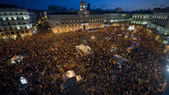 Telediario 1 - Manifestación final en Madrid