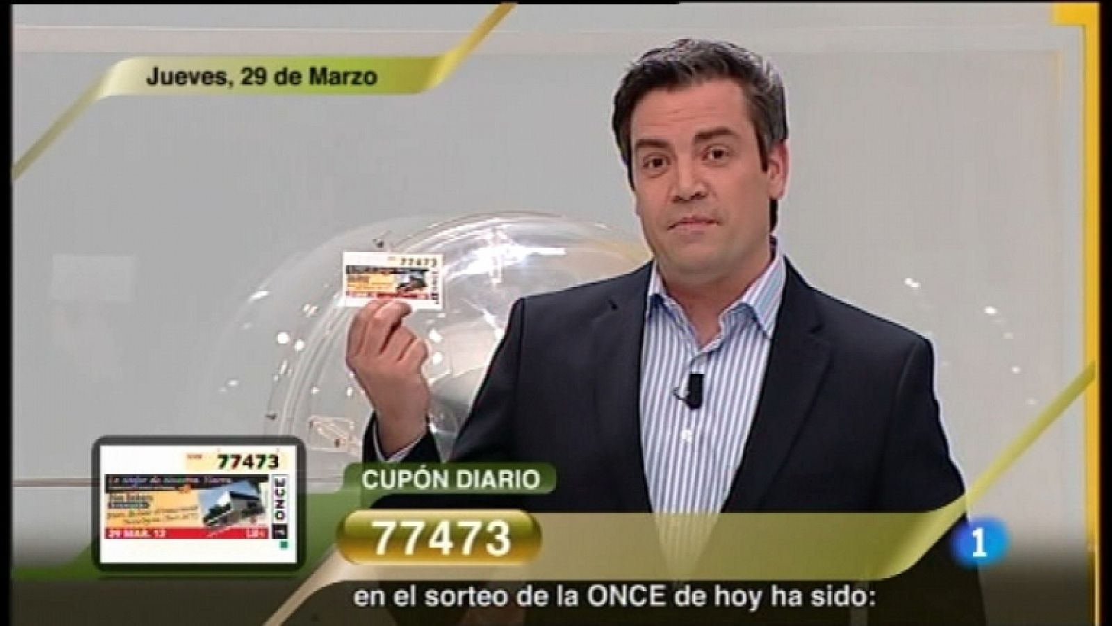 Sorteos ONCE: Sorteo ONCE - 29/03/12 | RTVE Play